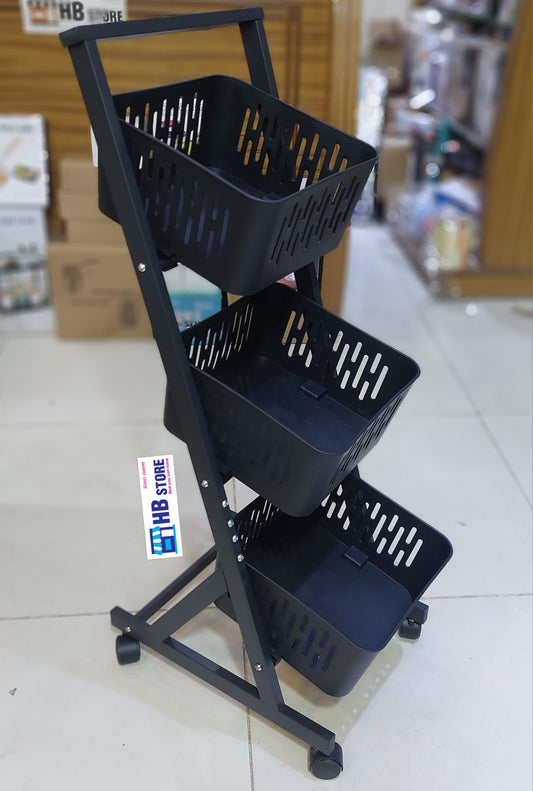 3Tier Vegetable Trolley