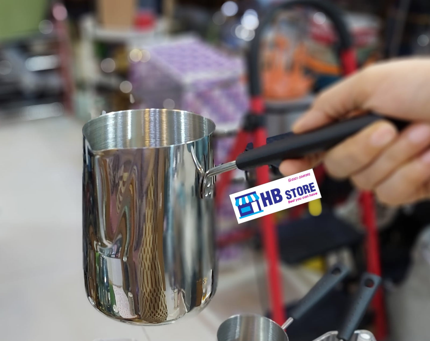 Stainless Steel Milk Coffee Tea Pot