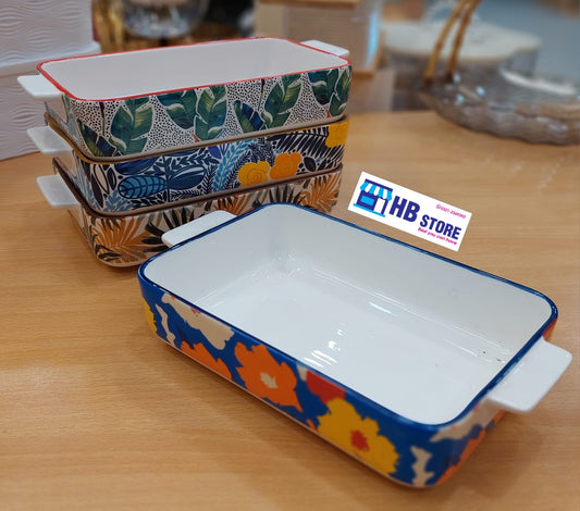 Ceramic Material Baking Serving Design Dishes