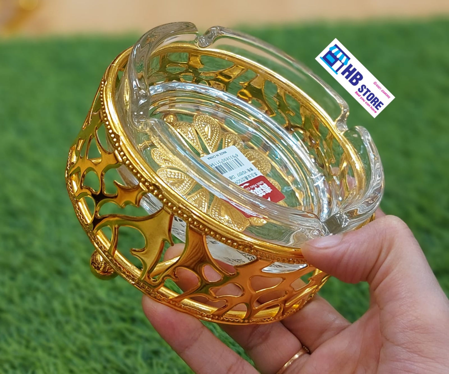 Gold-plated Ashtray