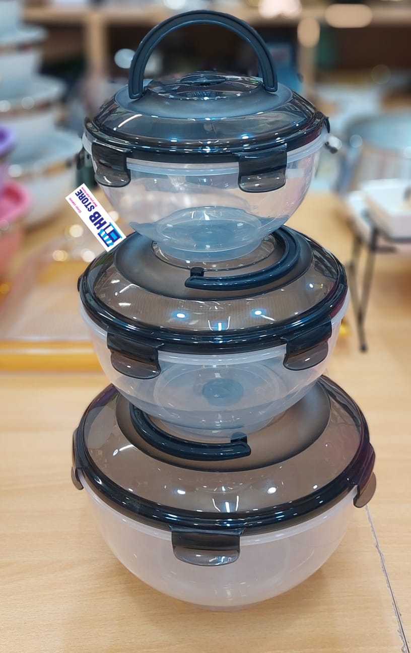 3pcs airtight food storage container