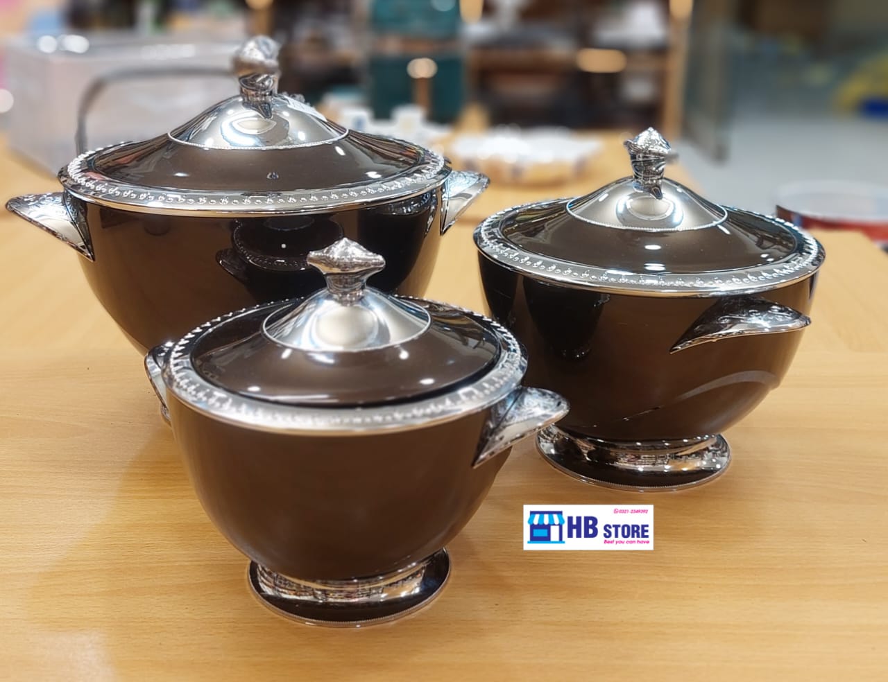 3pcs insulated Casserole food warmer / hotpot set