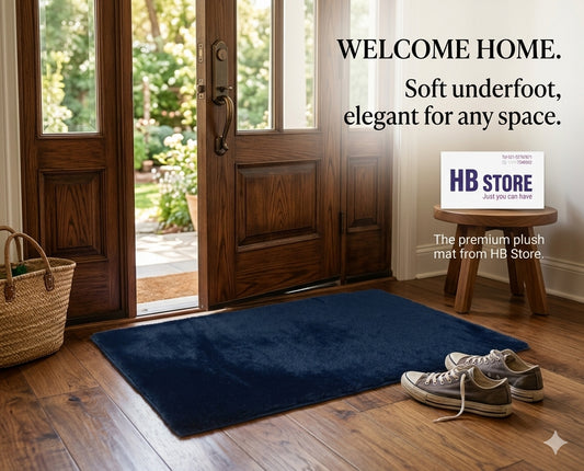 Soft Touch Shaggy Faux Fur Area Mat