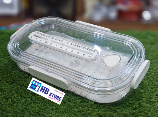 Airtight Food Storage Box with Drainer Basket & Date Tracker – Multi-Purpose Fridge Organizer