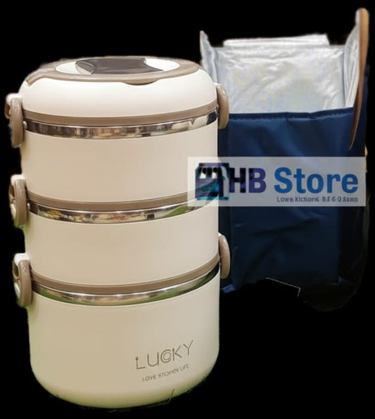 Hot & Cold Lunch Box with Carry Bag