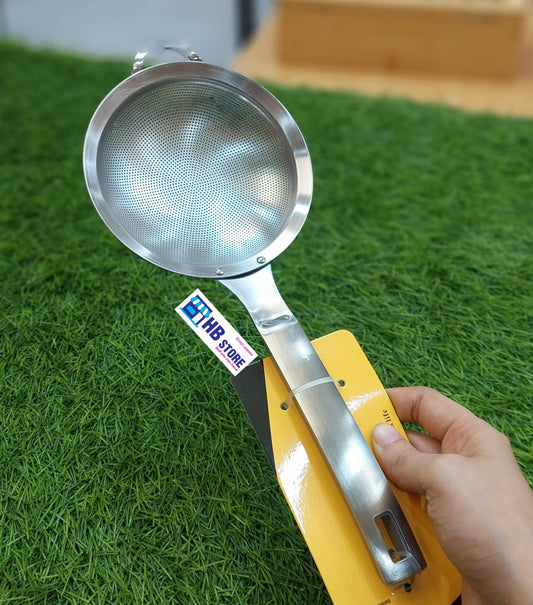 Stainless Steel Fine Mesh Strainer Set with Handles  Draining, Sifting & Rinsing”