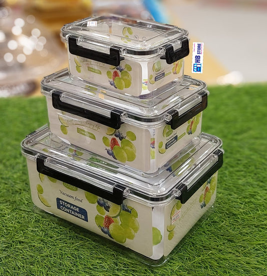 Rectangular Airtight Food Storage Containers
