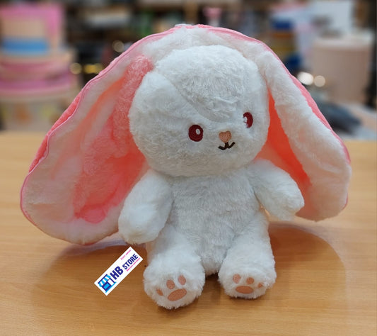 Reversible Fruit Rabbit Plush Toy Soft Stuffed Fruit Transformed Into Bunny Animal
