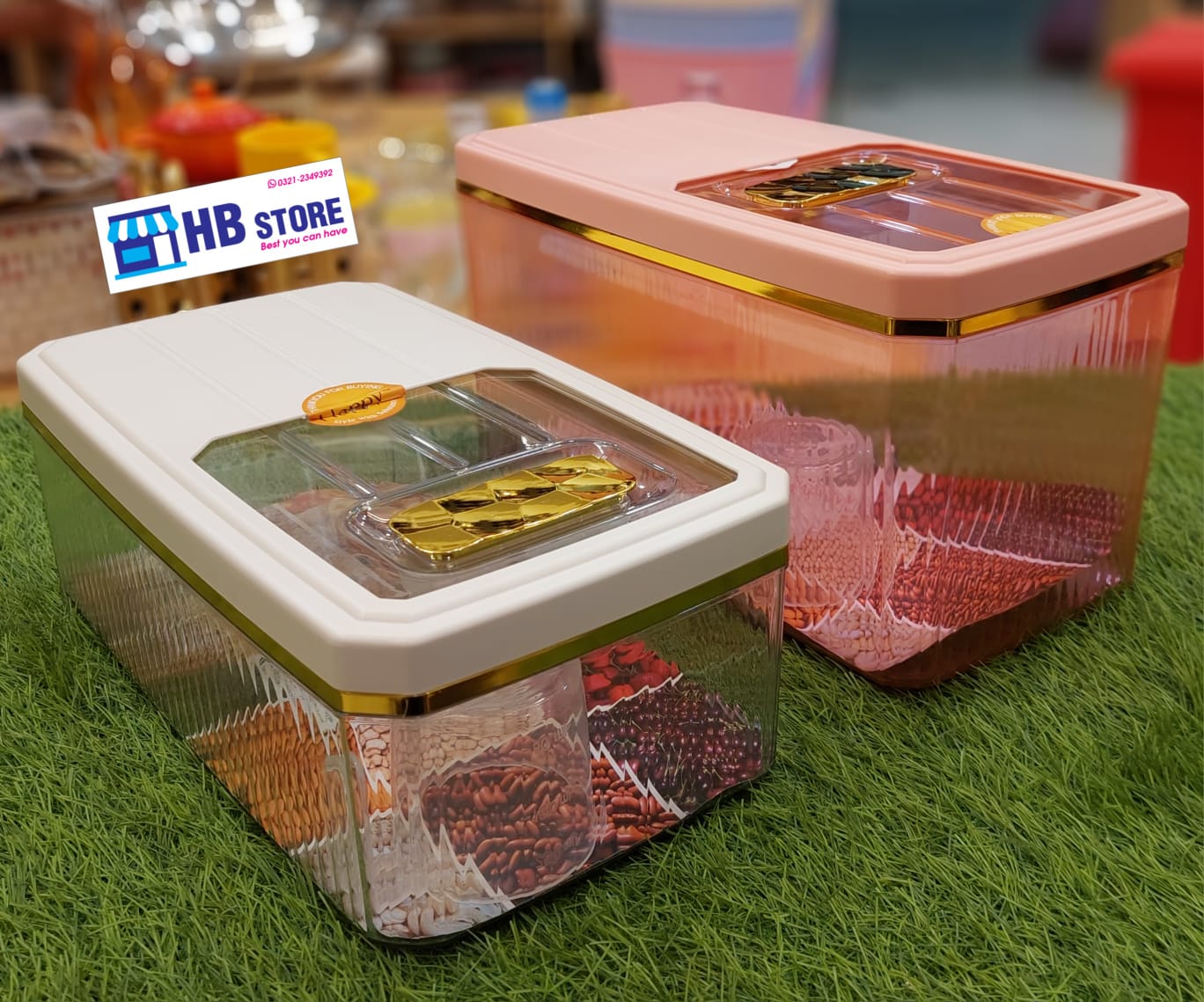 Crystal Clear Rice Keeper – 7kg & 12kg Options