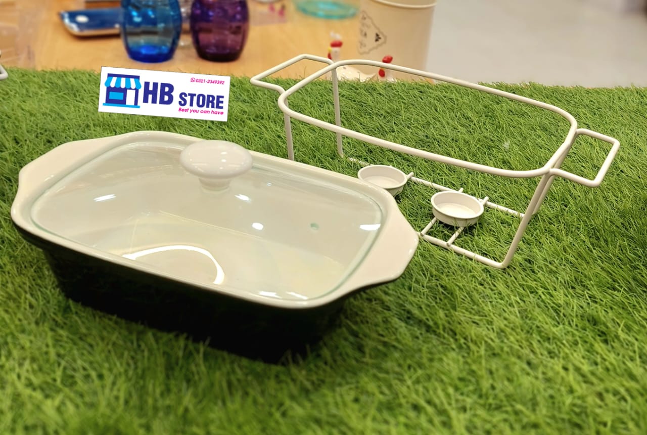 versatile Buffet Burner Dishes in Three Convenient Sizes