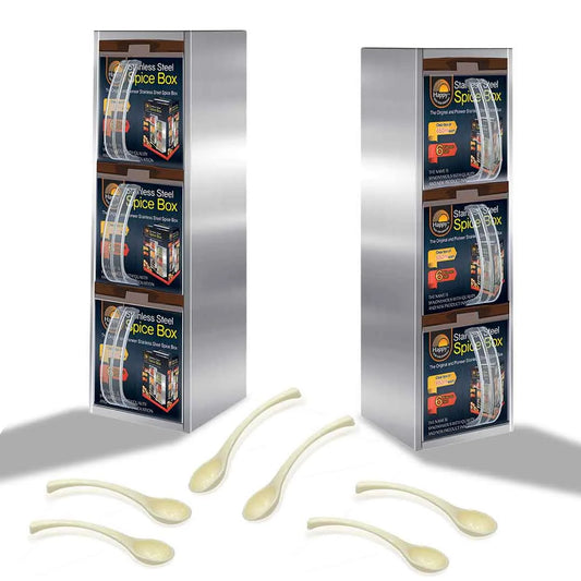 Stainless Steel Stand Masala Rack
