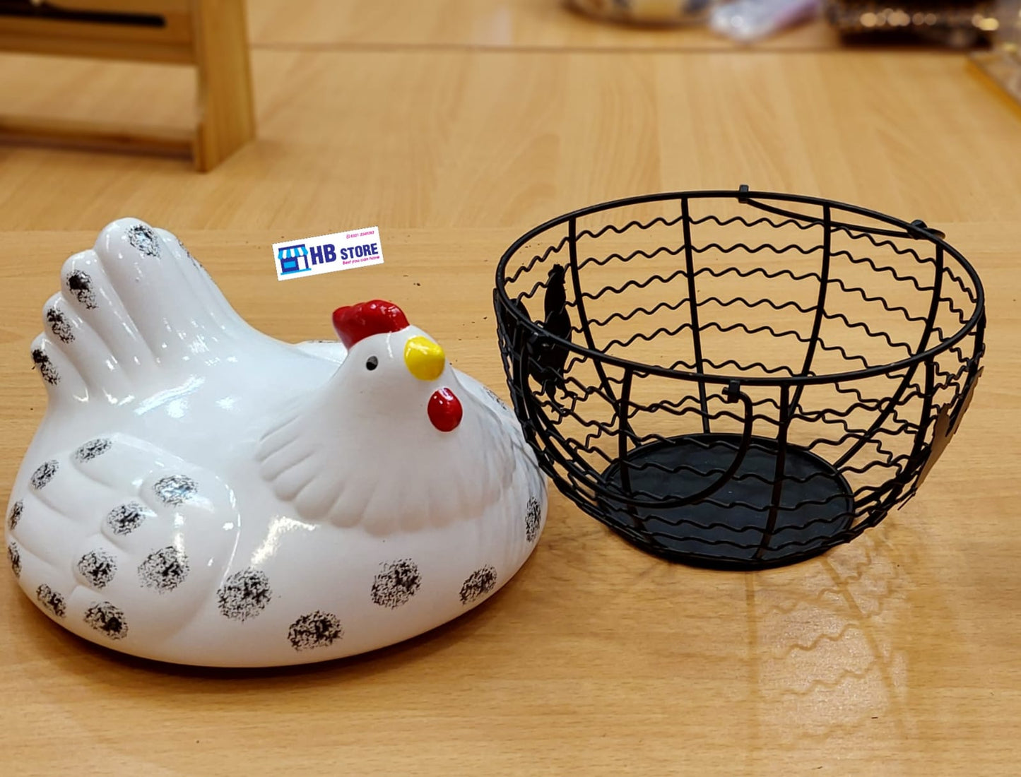 Farmhouse Style Chicken Storage Basket
