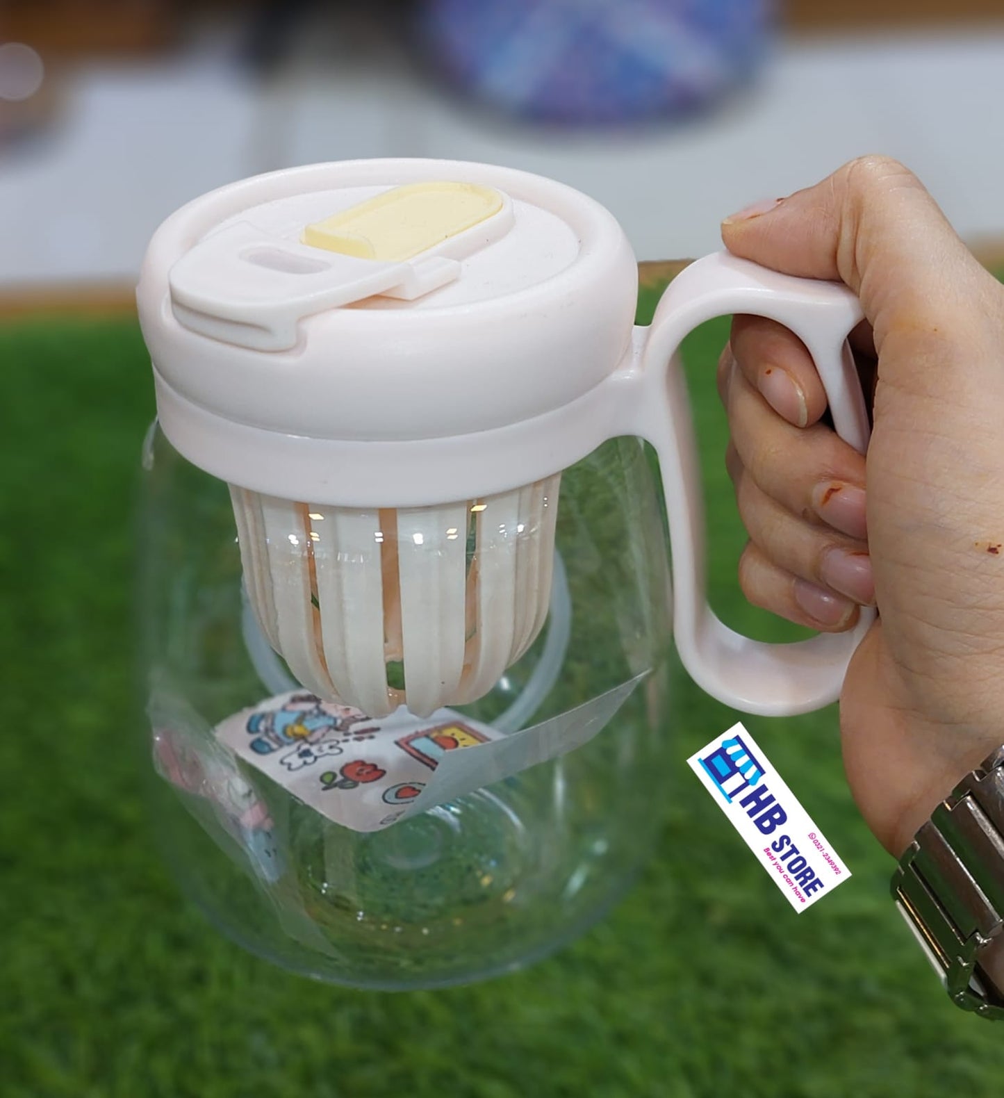 850ml Glass Water Bottle
