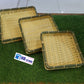 3Pcs Bamboo Style Tray Set