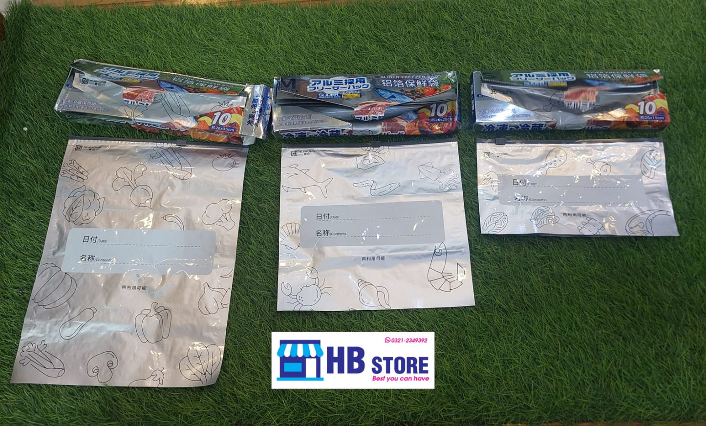 Aluminium Food Bag Pack