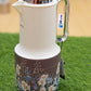 Elegant Thermal Carafe/Flask - Decorative Floral Design Insulated Jug