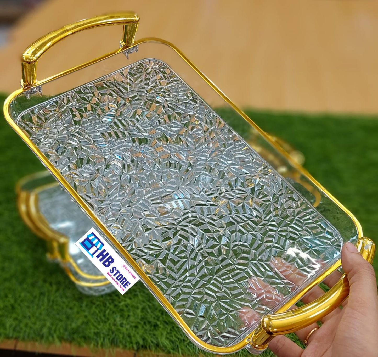 Luxury Acrylic Serving Tray