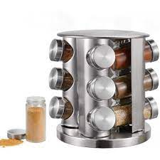 12pcs Rotating Spice Rack