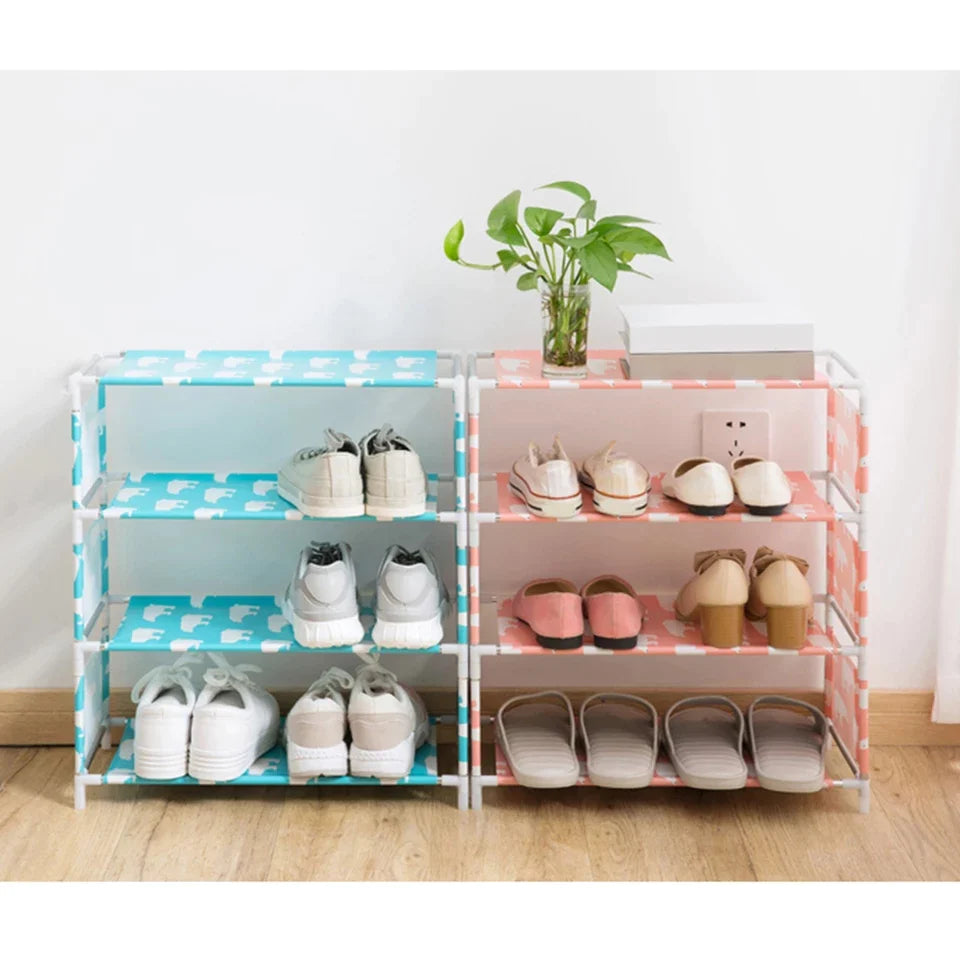 5 Layer Printed Shoes Rack