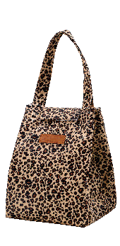 Insulated Oxford Lunch Bag – Portable Thermal Tote (Leopard, Floral, Tropical Prints)