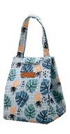 Insulated Oxford Lunch Bag – Portable Thermal Tote (Leopard, Floral, Tropical Prints)