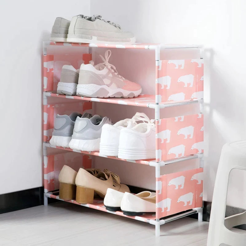 5 Layer Printed Shoes Rack