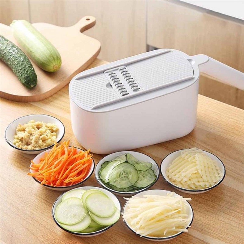 Multi functional Vegetable Cutter with Drainer