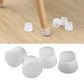4 Pcs Universal Silicone Chair Leg Floor Protectors