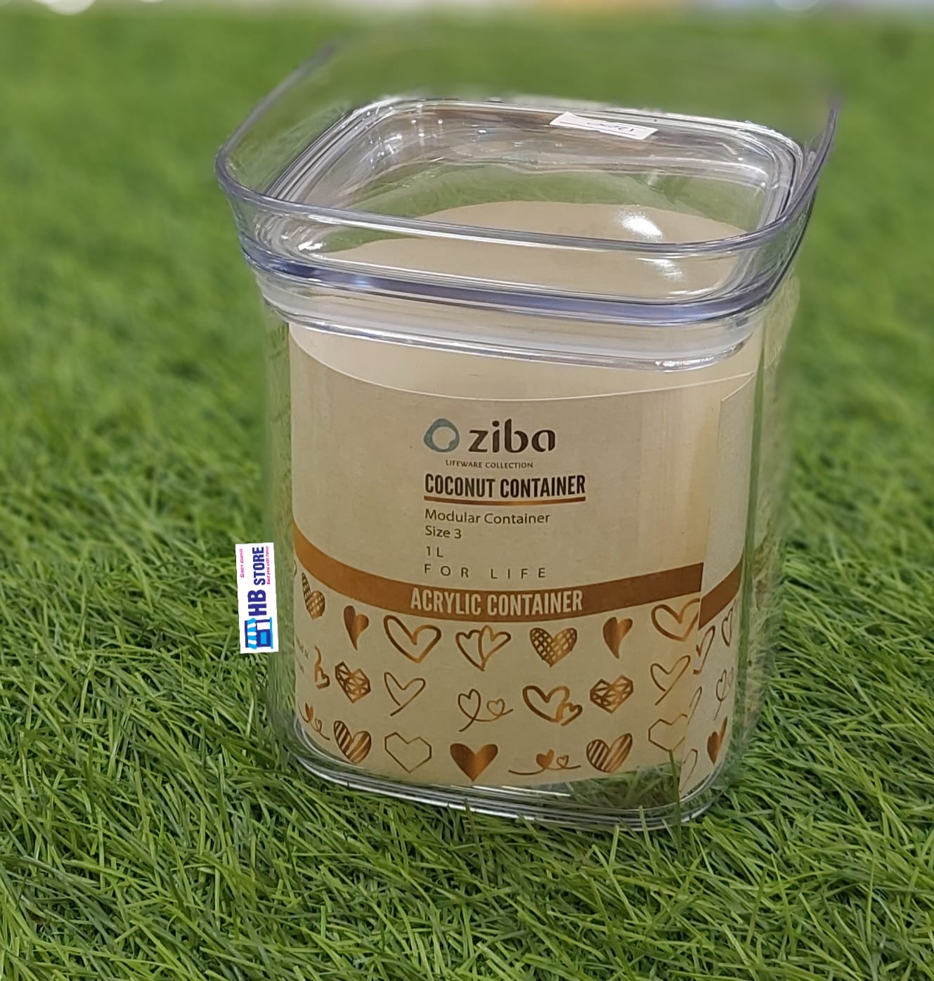 Ziba Modular Acrylic Container