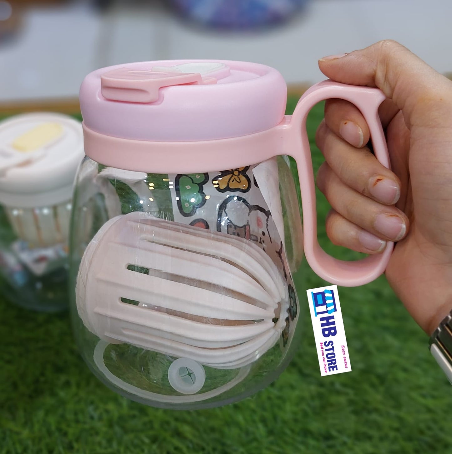 850ml Glass Water Bottle