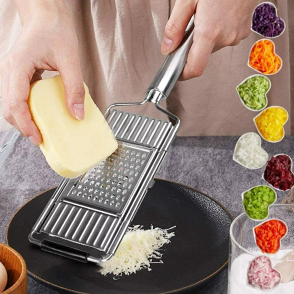 Steel Grater Set