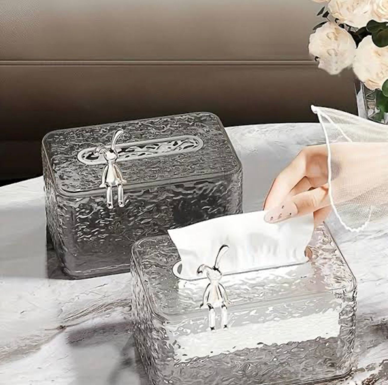 Acrylic Tissue Box