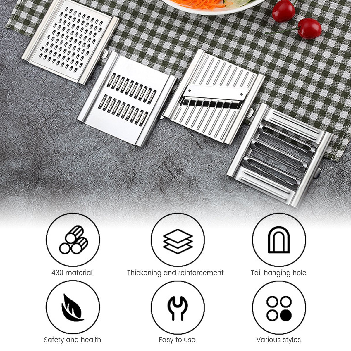 Steel Grater Set