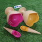 2Pcs Ice Cream Cup With Spoon