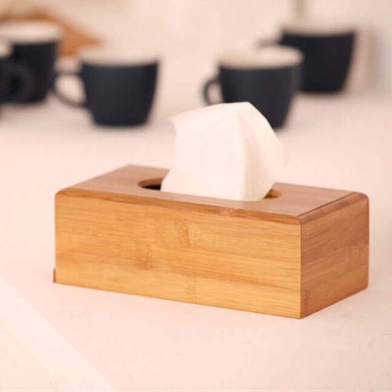 Wooden Tissue Box