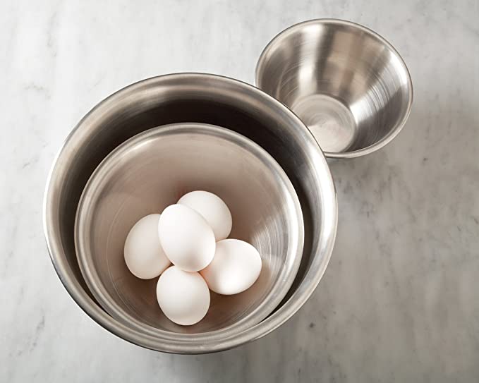 Large Steel Mixing Bowl