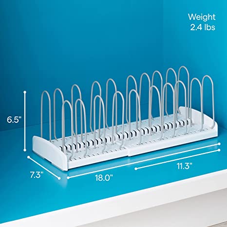 Adjustable Pan and Lid Holder