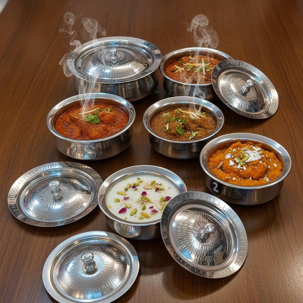 Royal Shahi Handi Set (4 Pcs)