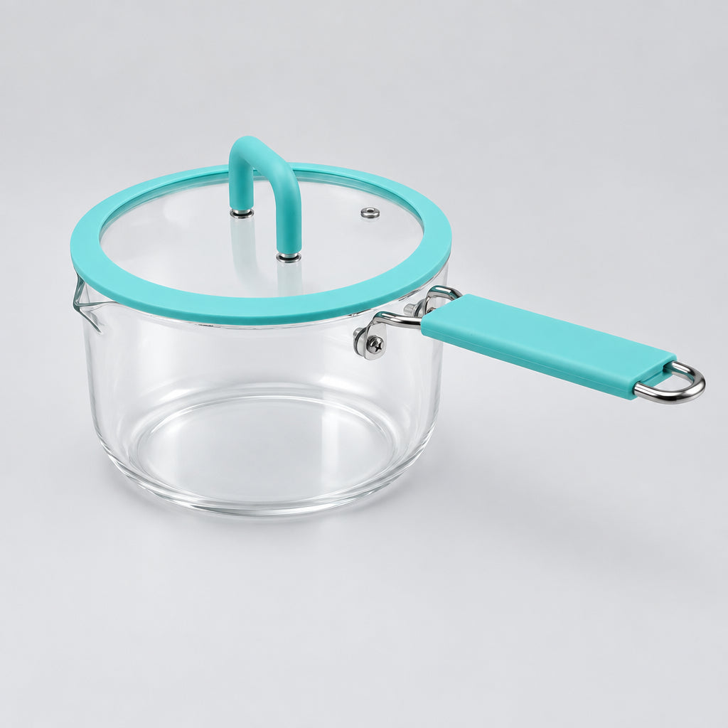 ChromaGlass Borosilicate Saucepan Collection