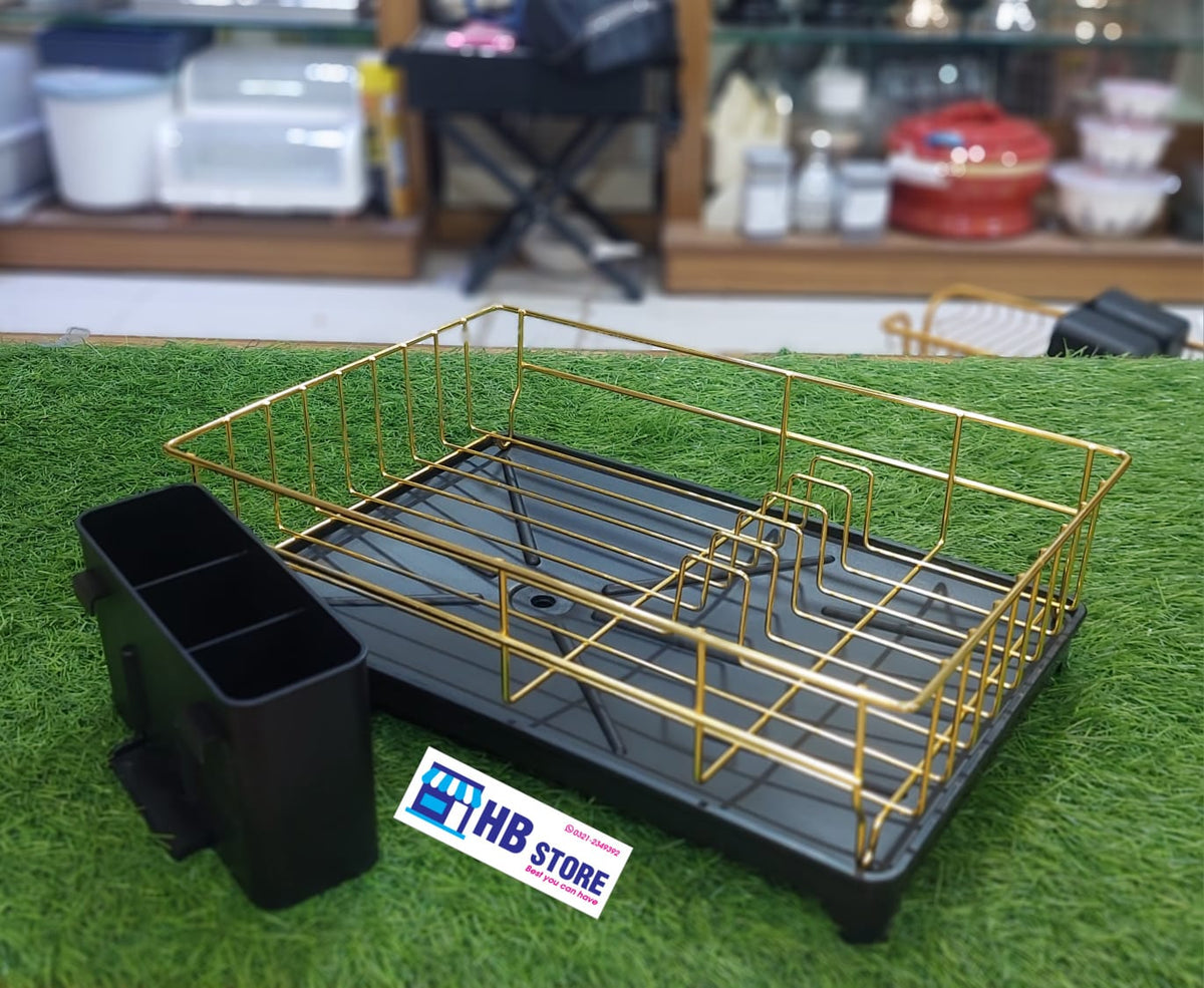 Kitchen Rack Single Single Layer Metal Dish Rack – HBStore