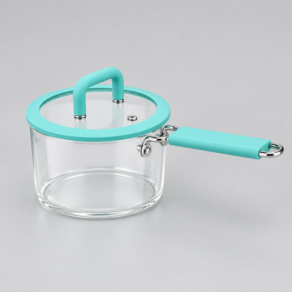 ChromaGlass Borosilicate Saucepan Collection