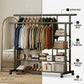 Heavy-Duty Double Rod Garment Rack