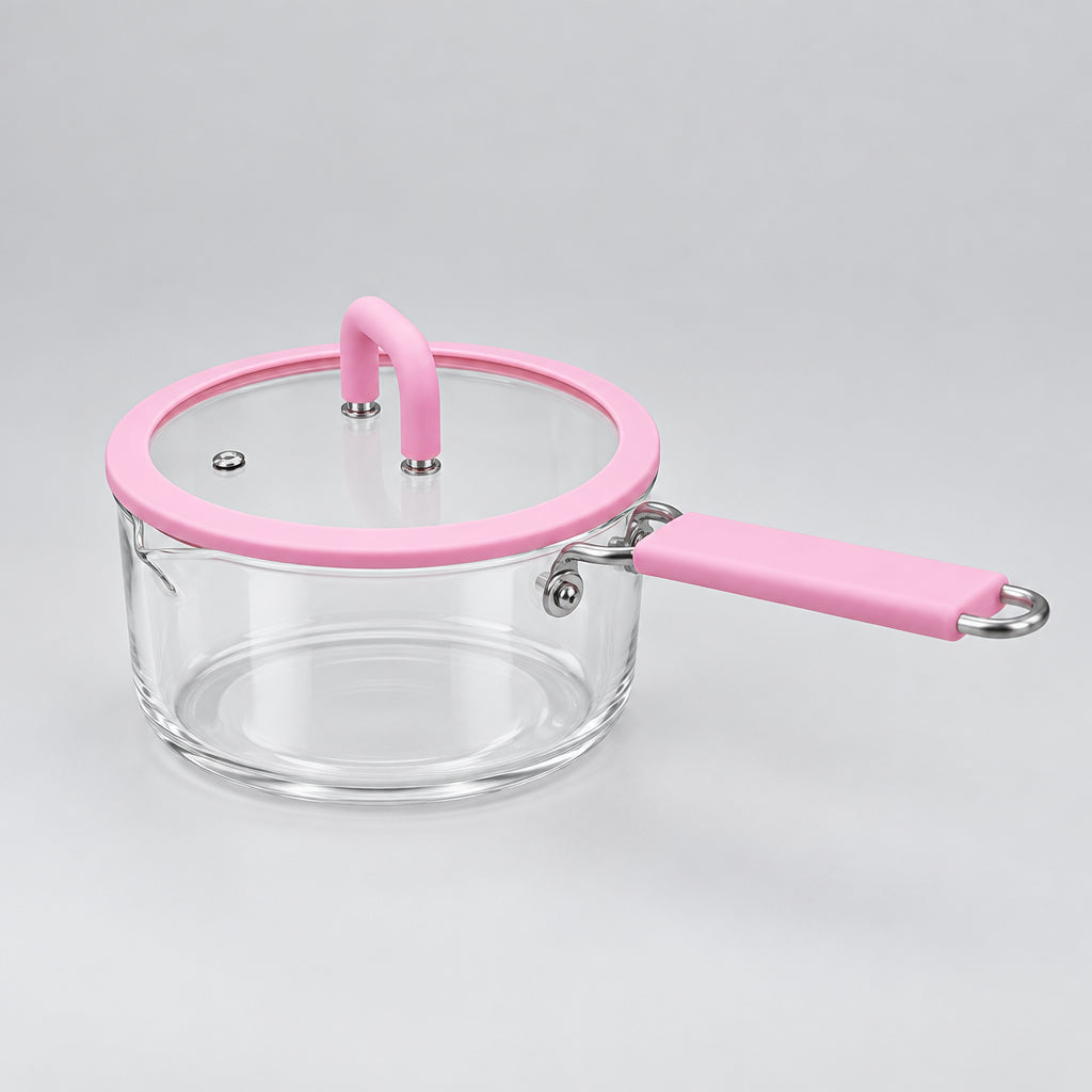 ChromaGlass Borosilicate Saucepan Collection