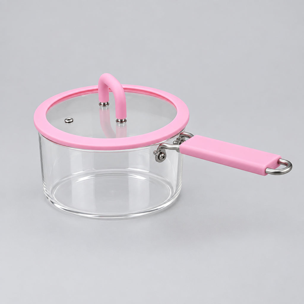 ChromaGlass Borosilicate Saucepan Collection