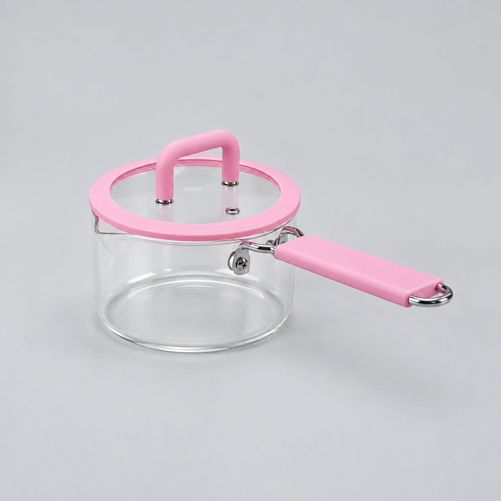 ChromaGlass Borosilicate Saucepan Collection