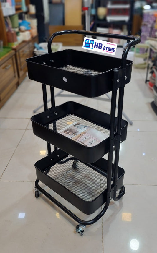 3 Tier Metal Multipurpose Trolley