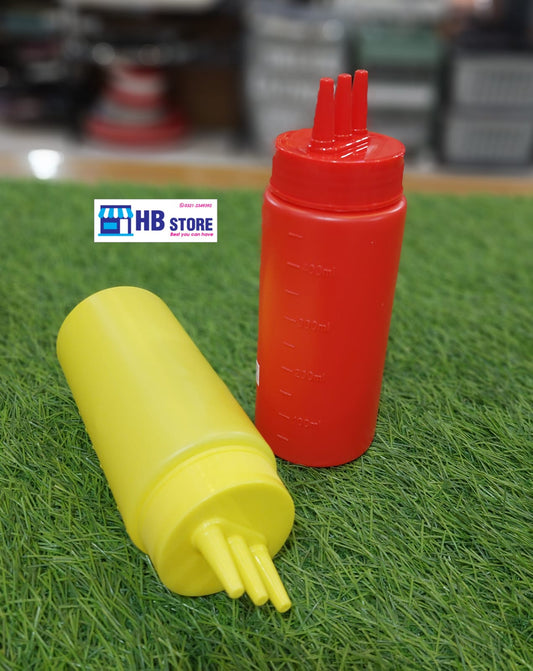 2Pcs Ketchup Bottle Set