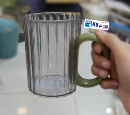 Plastic Colored Handle Cup