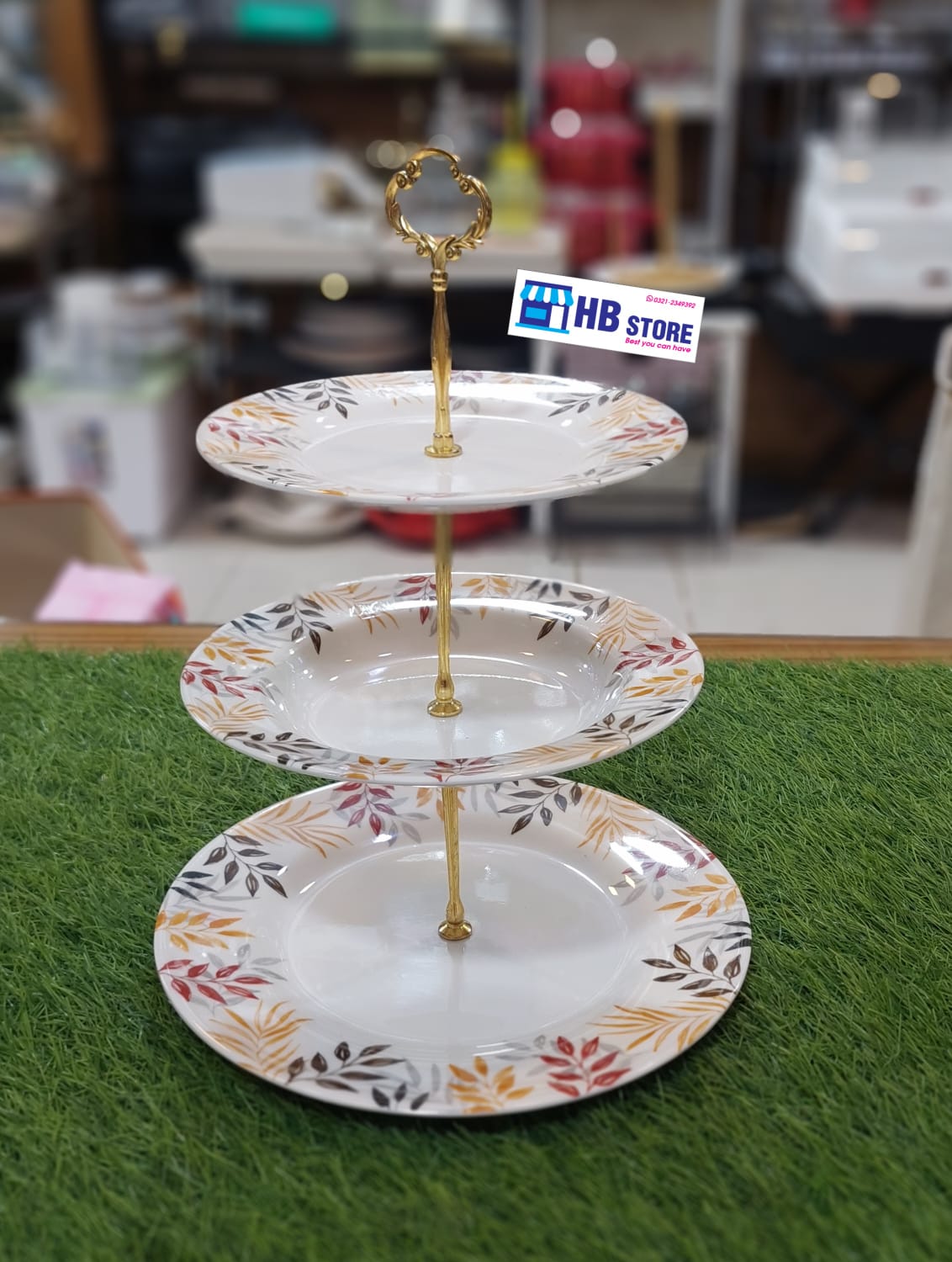 3 Tire Melamine Cake & Pastry Stand