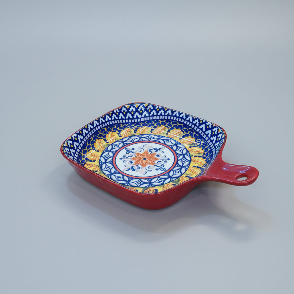 Bohemian Mandala Pattern Serving Plates and Bowls